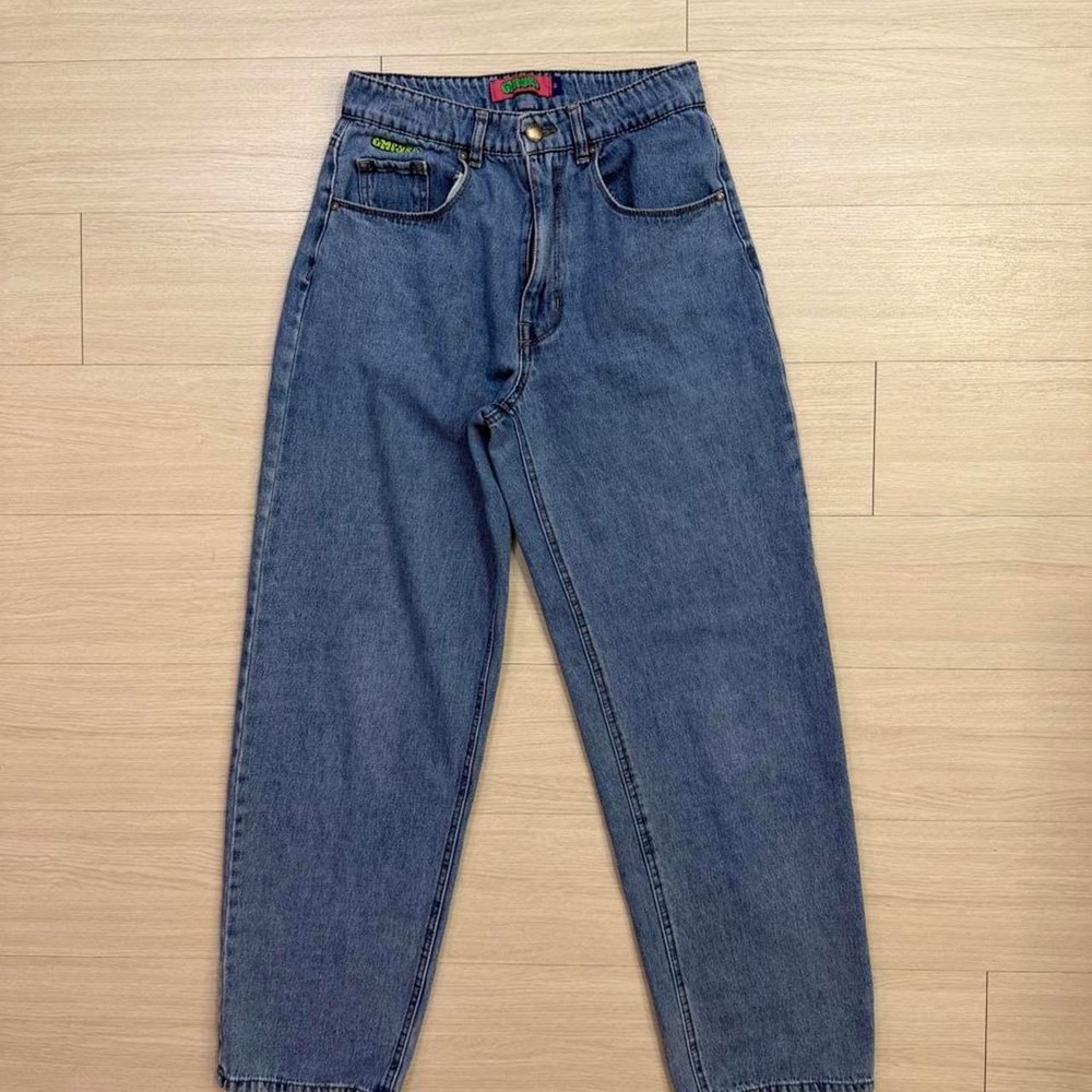 Empyre Tori Baggy Dark Wash Jeans Womens Size 8 Skater Y2K